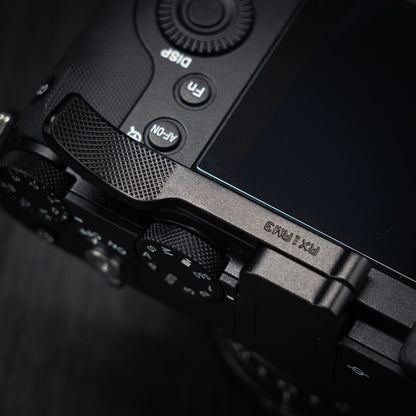 Black Aluminum Thumb Grip for SONY RX1r3