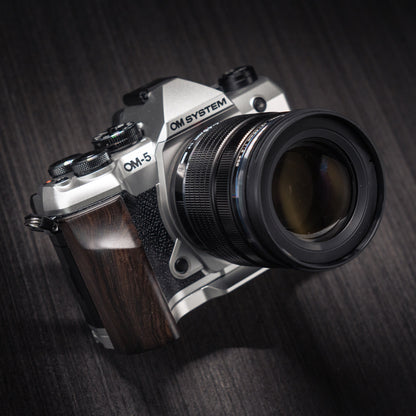 Wood Grip for OM System OM-5 II