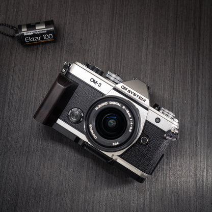 Wood Grip for OM System OM-3