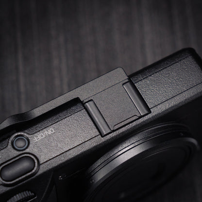 Black Aluminum Thumb Grip for Ricoh GR4