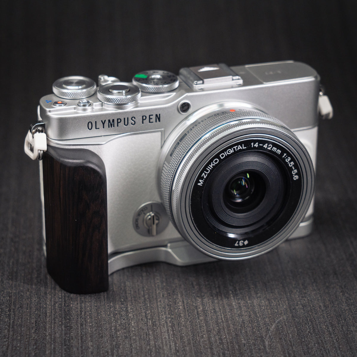 Wood Grip for Olympus Pen E-P7