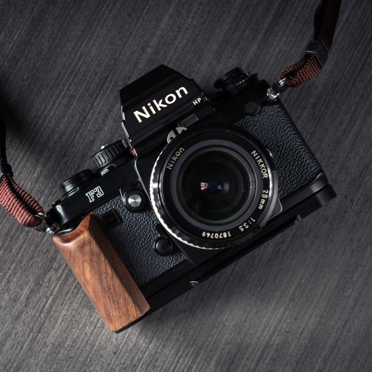 Wood Grip for Nikon F3