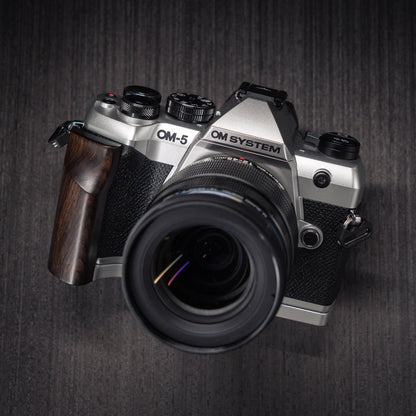 Wood Grip for OM System OM-5 II