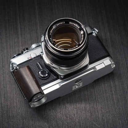 Wood Grip for Olympus OM Film Camera