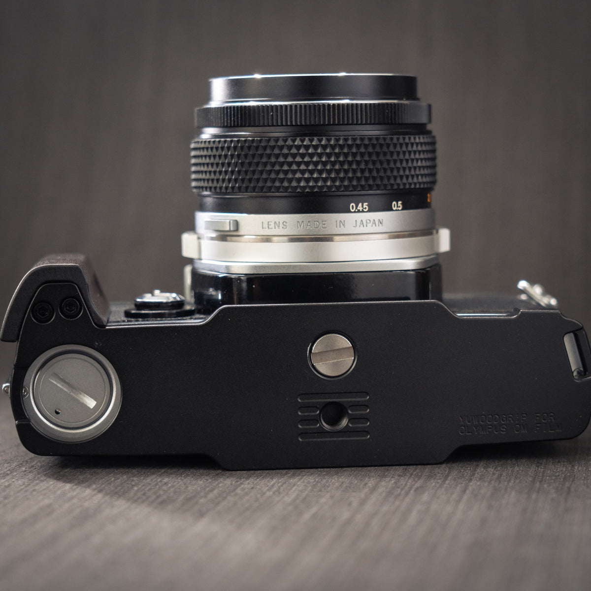 Wood Grip for Olympus OM Film Camera