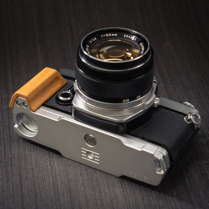 Wood Grip for Olympus OM Film Camera