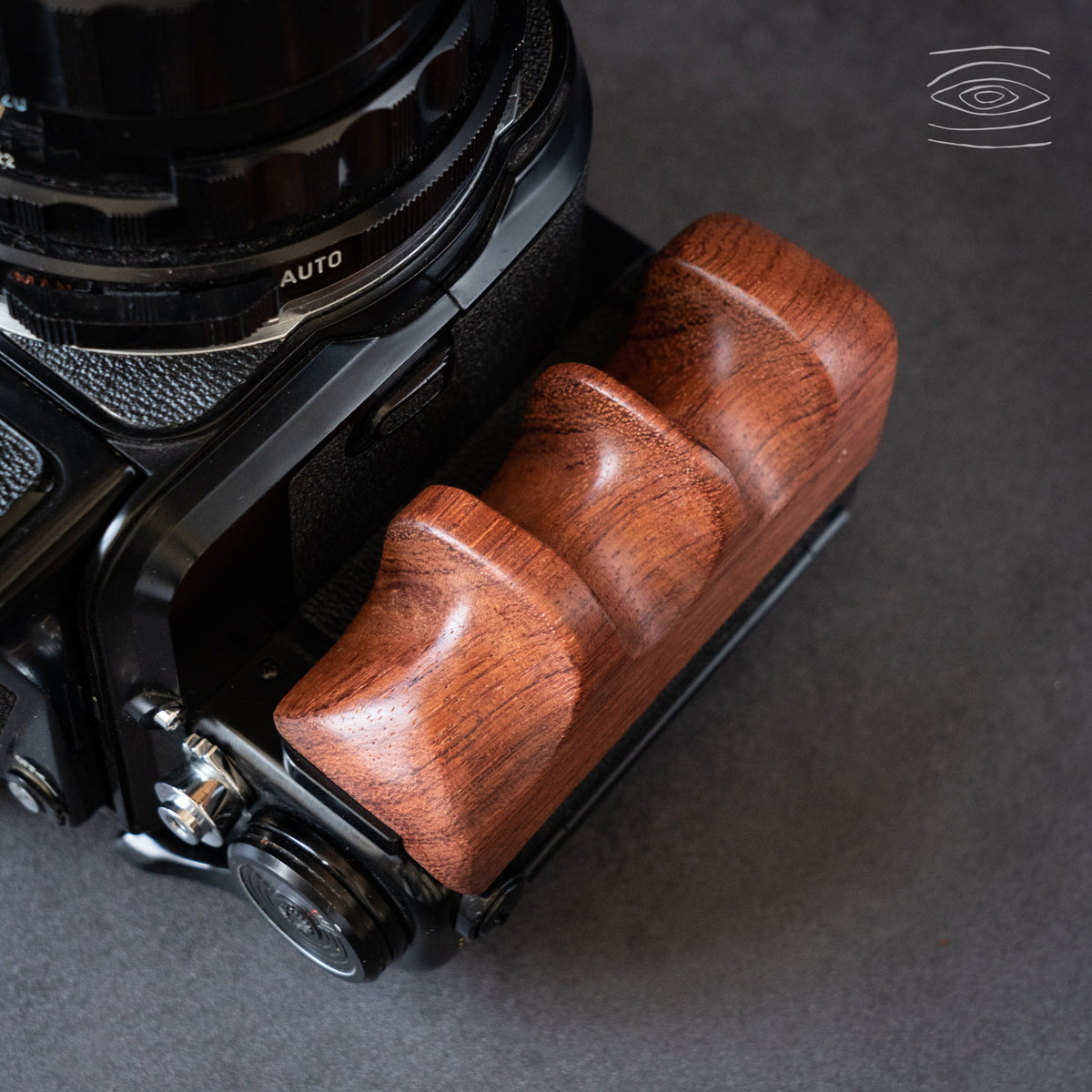Wood Left + Right Handle Set for PENTAX 67 6x7
