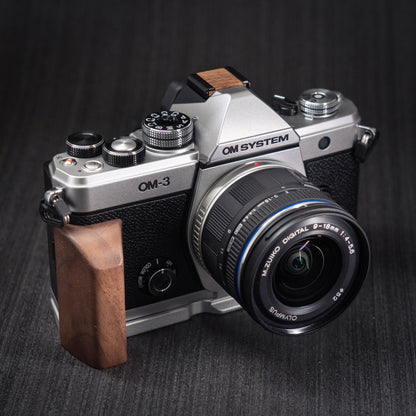 Wood Grip for OM System OM-3