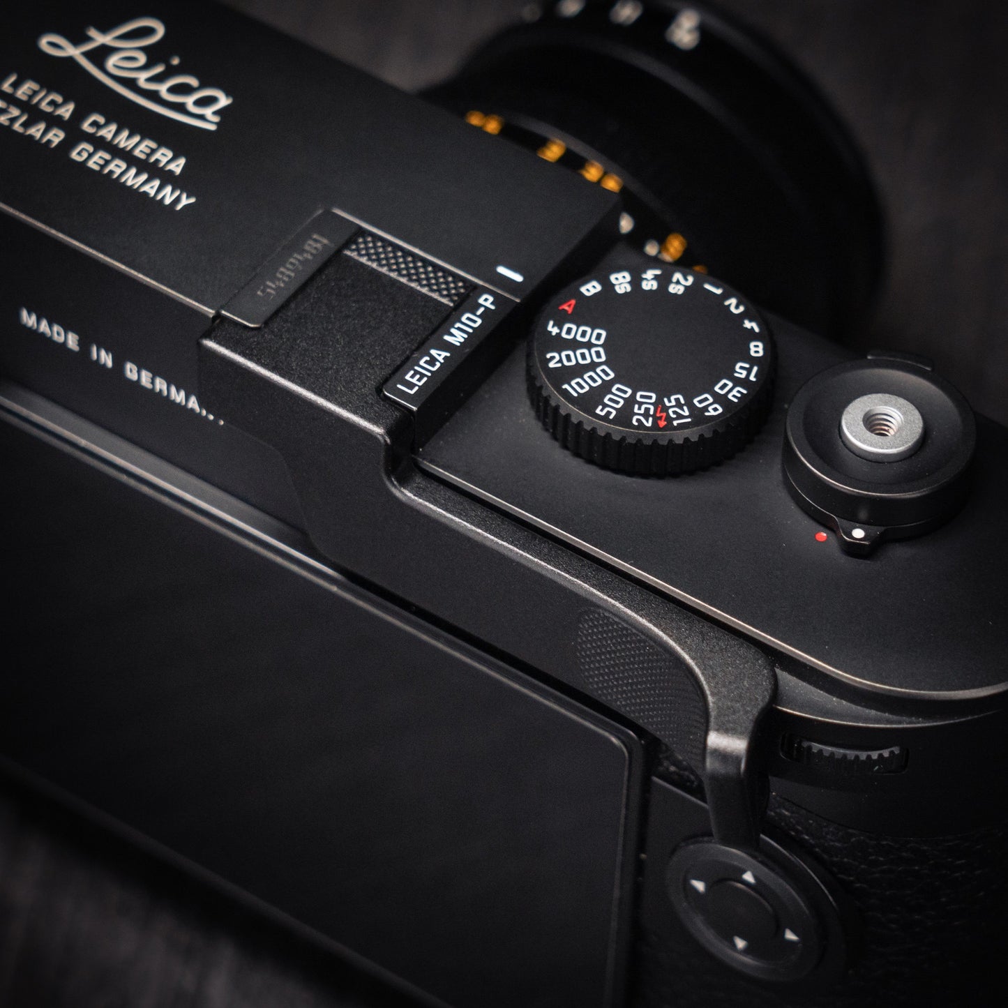 Aluminum/Brass Thumb Grip for Leica M10/M11