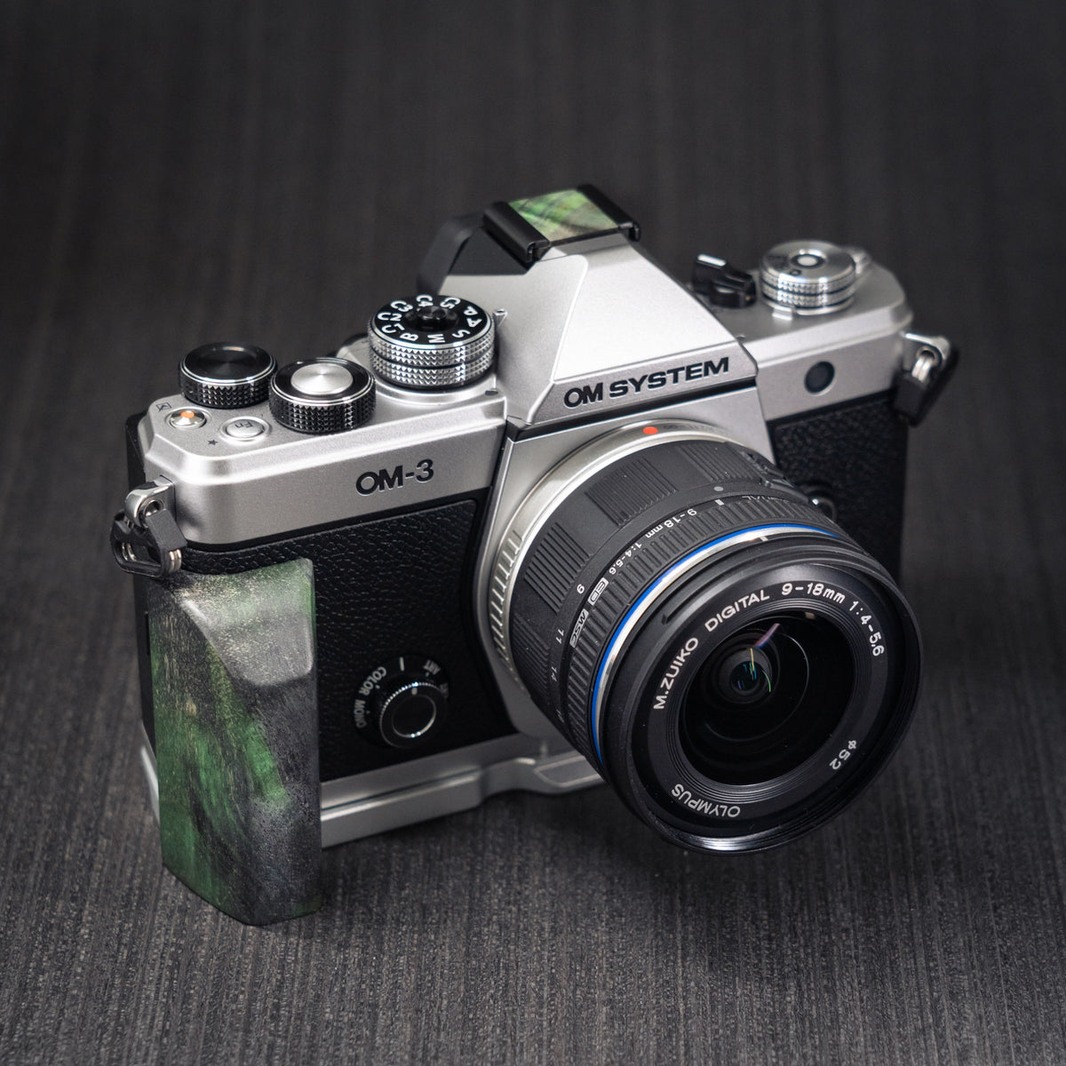 Wood Grip for OM System OM-3