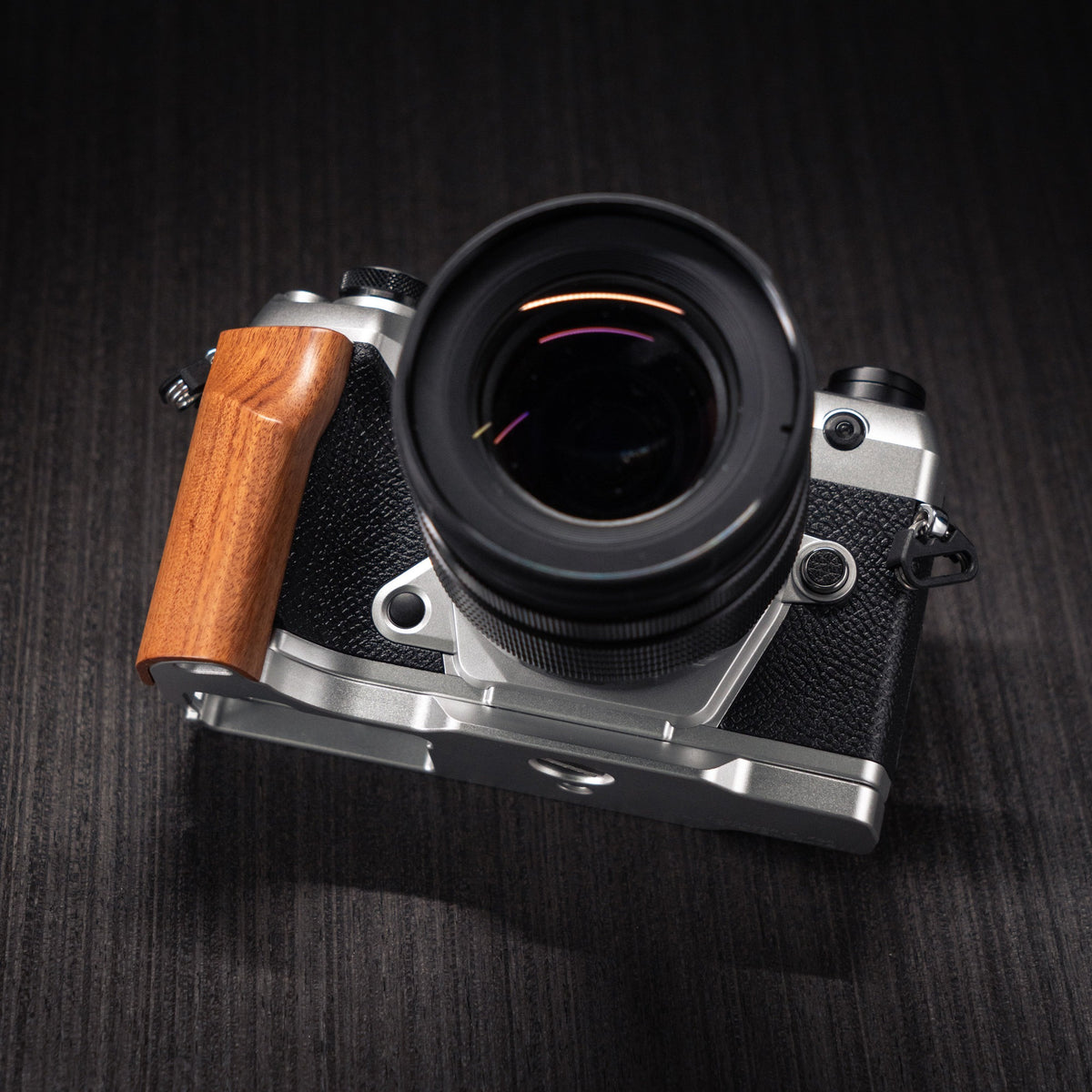 Wood Grip for OM System OM-5 II