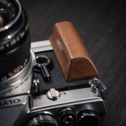 Wood Grip for Olympus OM Film Camera