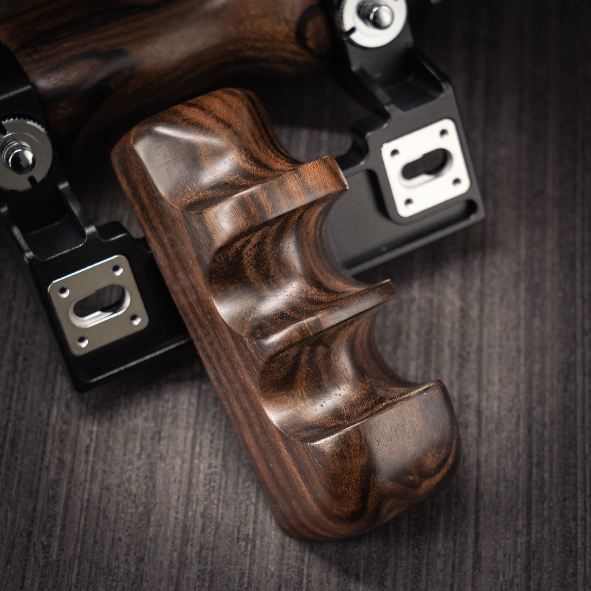 Wood Left + Right Handle Set for PENTAX 67 6x7
