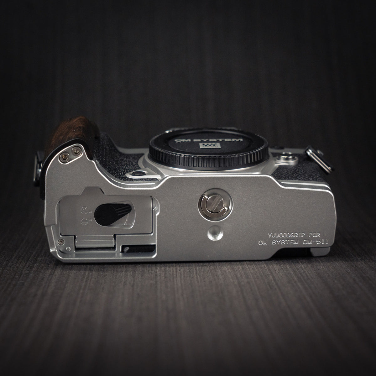 Wood Grip for OM System OM-5 II