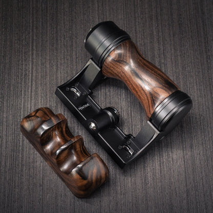 Wood Left + Right Handle Set for PENTAX 67 6x7