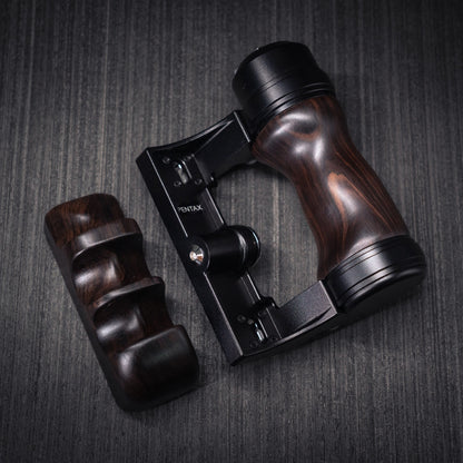 Wood Left + Right Handle Set for PENTAX 67 6x7