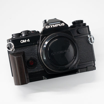 Wood Grip for Olympus OM Film Camera