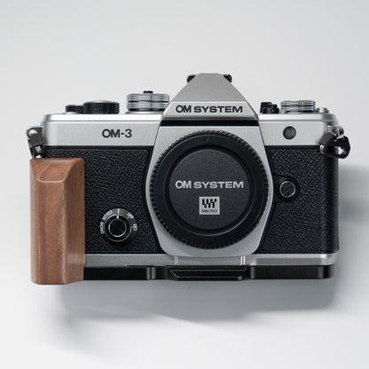 Wood Grip for OM System OM-3
