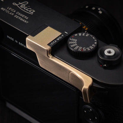 Aluminum/Brass Thumb Grip for Leica M10/M11