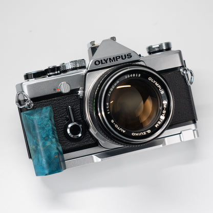 Wood Grip for Olympus OM Film Camera