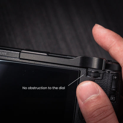 Black Aluminum Thumb Grip for Ricoh GR4