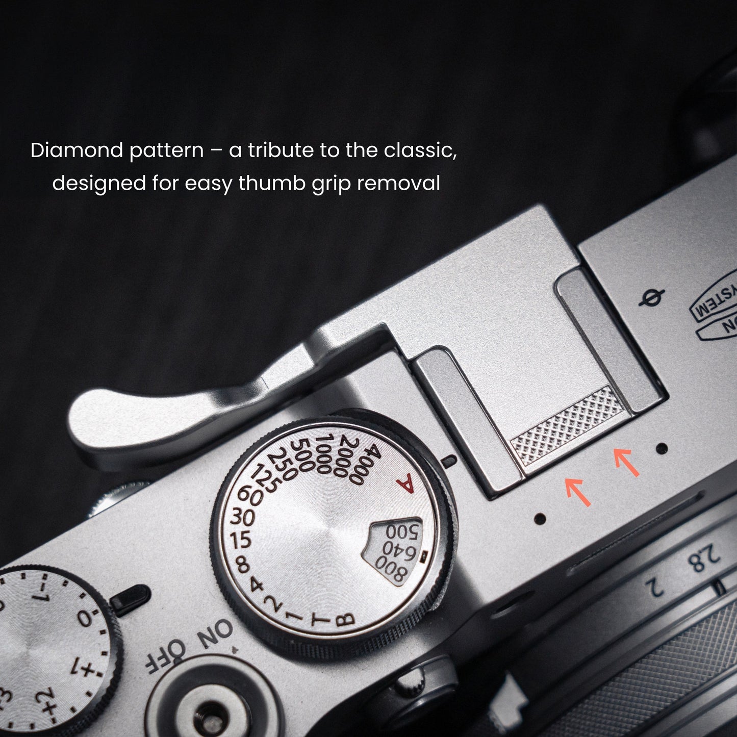Aluminum Thumb Grip for Fujifilm X100VI