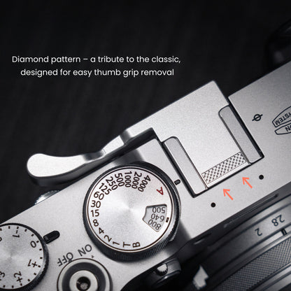 Aluminum Thumb Grip for Fujifilm X100VI